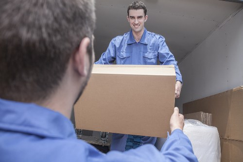 Professional removalist team handling a move in Watford